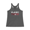 Vlasic 72 Chicago Hockey Women's Tri-Blend Racerback Tank Top