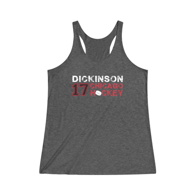 Dickinson 17 Chicago Women's Tri-Blend Racerback Tank Top