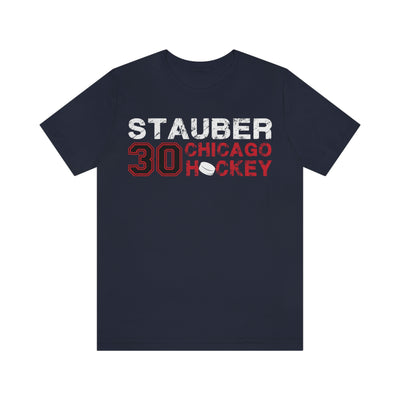 Stauber 30 Chicago Hockey Unisex Jersey Tee