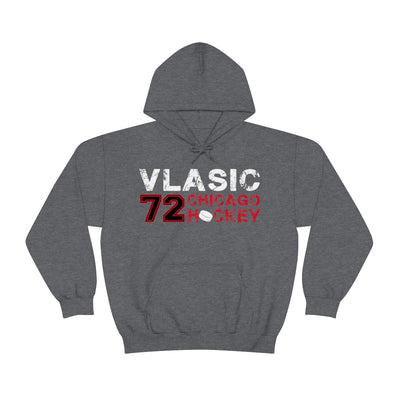 Vlasic 72 Chicago Hockey Unisex Hooded Sweatshirt