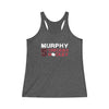 Murphy 5 Chicago Hockey Women's Tri-Blend Racerback tank