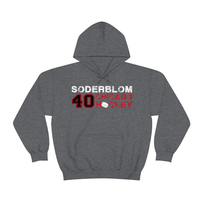 Soderblom 40 Chicago Hockey Unisex Hooded Sweatshirt