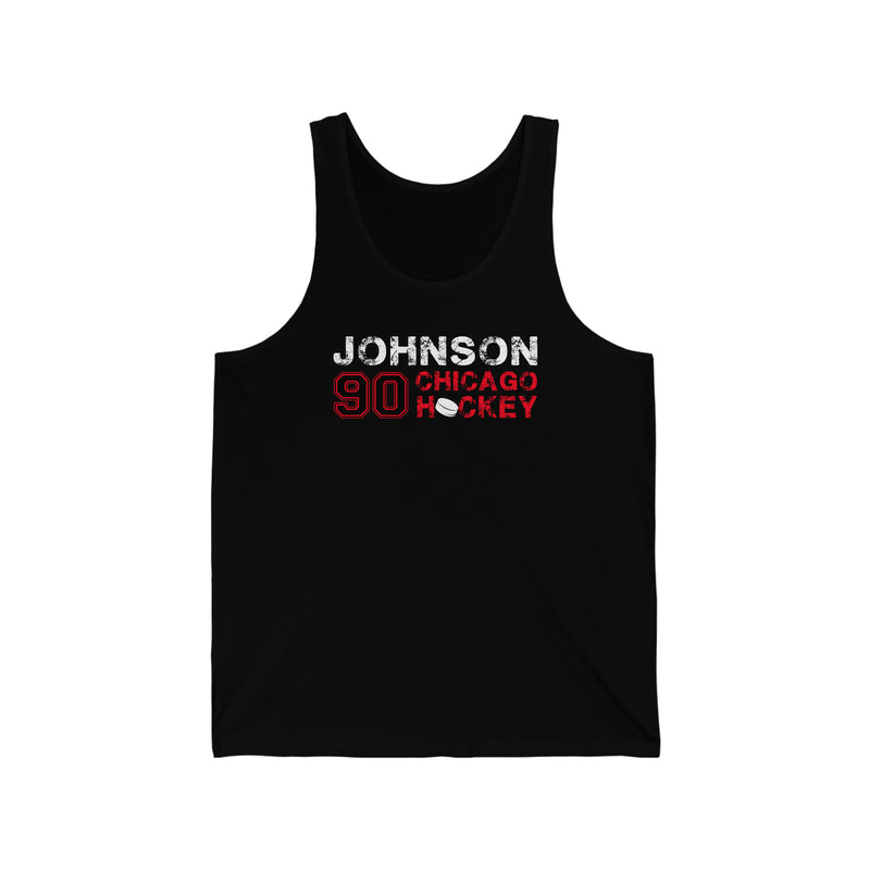 Johnson 90 Chicago Hockey Unisex Jersey Tank Top