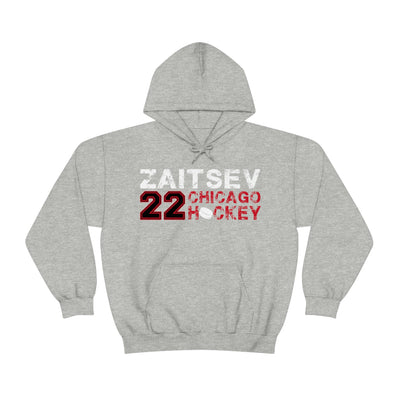 Zaitsev 22 Chicago Hockey Unisex Hooded Sweatshirt