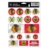 Chicago Blackhawks Vinyl Decal Multipurpose Sticker Sheet, 5x7 Inch