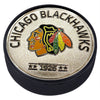 Chicago Blackhawks Hockey Puck