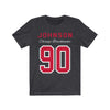 Johnson 90 Chicago Blackhawks Unisex Jersey Tee