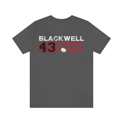 Blackwell 43 Chicago Hockey Unisex Jersey Tee