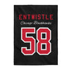 Entwistle 58 Chicago Blackhawks Velveteen Plush Blanket