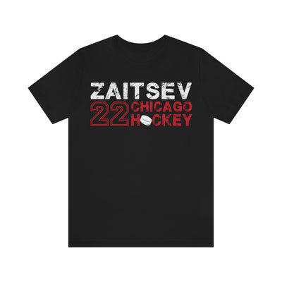 Zaitsev 22 Chicago Hockey Unisex Jersey Tee