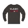 Vlasic 72 Chicago Hockey Unisex Jersey Long Sleeve Shirt