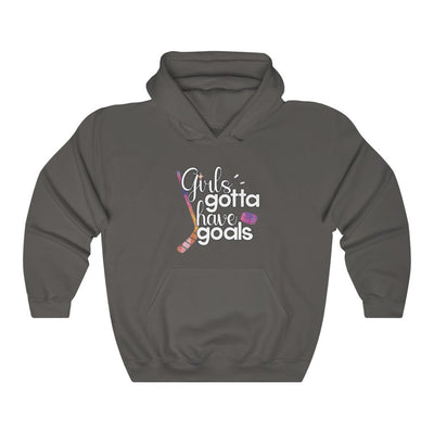 "Girls Gotta Have Goals" Unisex Hooded Sweatshirt