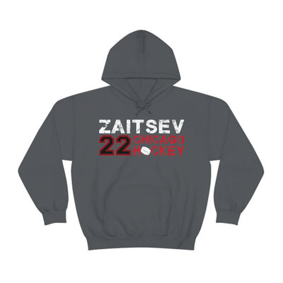 Zaitsev 22 Chicago Hockey Unisex Hooded Sweatshirt