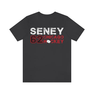 Seney 62 Chicago Hockey Unisex Jersey Tee