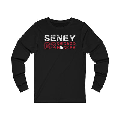 Seney 62 Chicago Hockey Unisex Jersey Long Sleeve Shirt