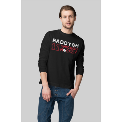 Raddysh 11 Chicago Hockey Unisex Jersey Long Sleeve Shirt